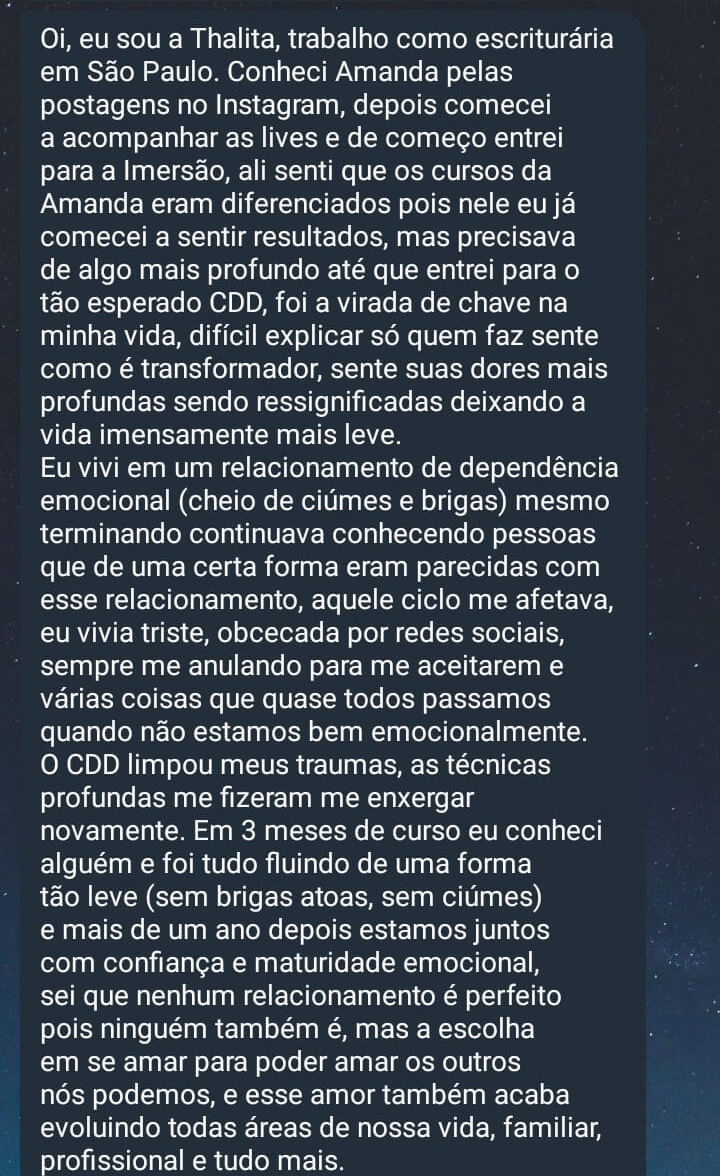 CPL CDD FORTE 4 - TALITA SEMPRE ATRAIA O MESMO PERFIL DE HOMEM DEVIDO A DEPENDÊNCIA 1